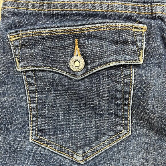 Woman's Levi’s Perfectly Slimming 512 Bootcut Blue Jeans Size 10M Medium‎ Wash - Picture 4 of 14